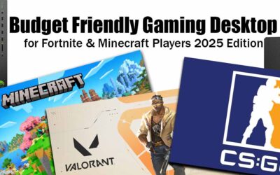 Best Budget Friendly Gaming Desktop for Fortnite & Minecraft Players 2025 Edition